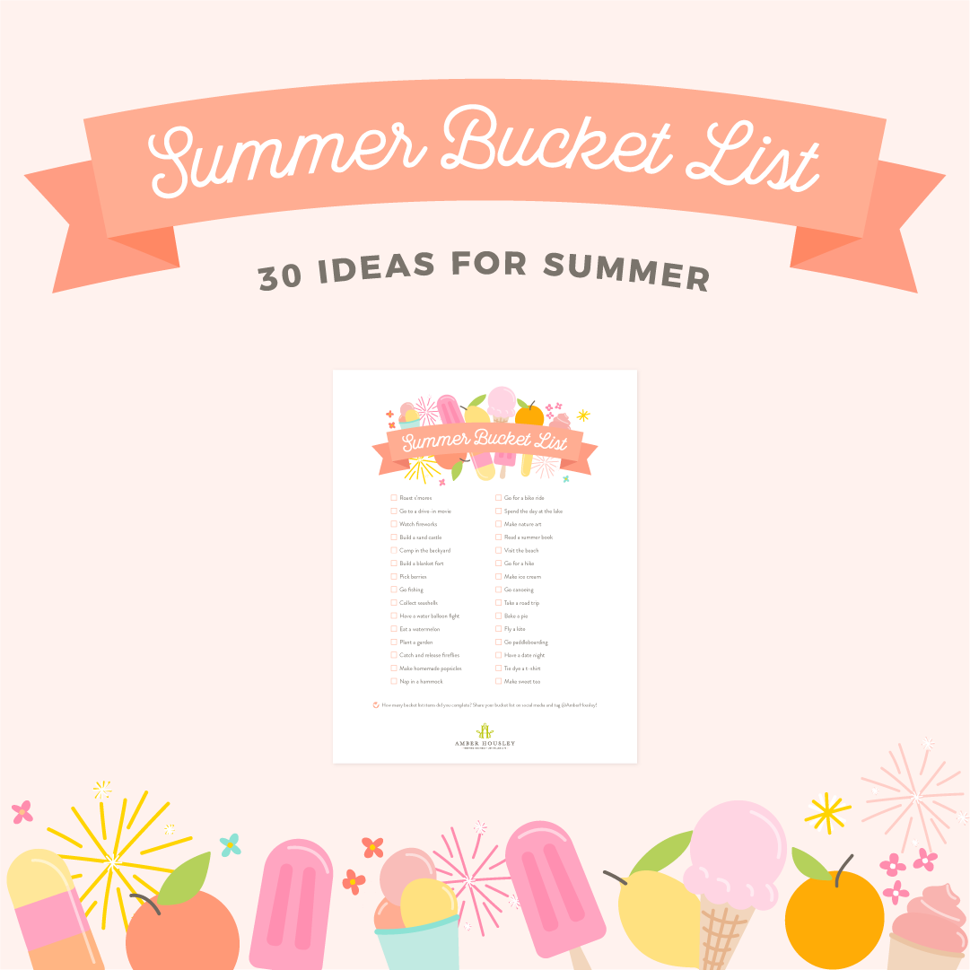30 ideas for summer